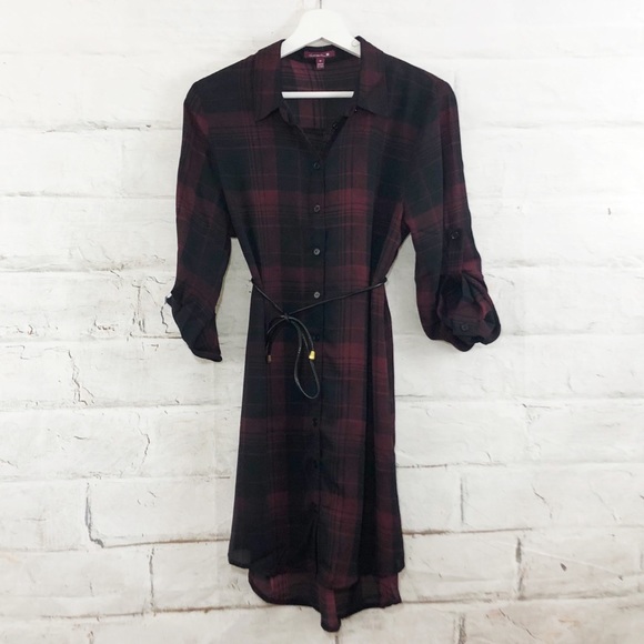 Plaid Dress - Picture 2 of 3